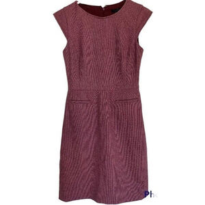 J. Crew Wool Blend Lined Tweed Dress Size 2